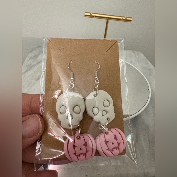 Handmade Polymer Clay Earrings NWOT (made by me) - Picture 2 of 4